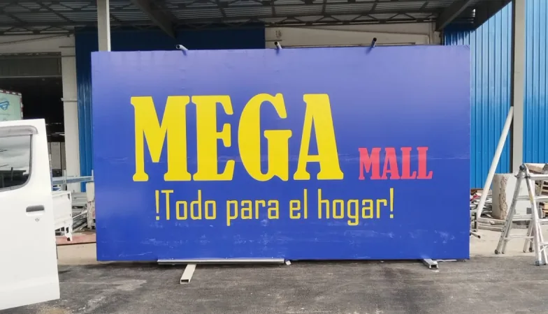 Banner de campaña de Mega Mall
