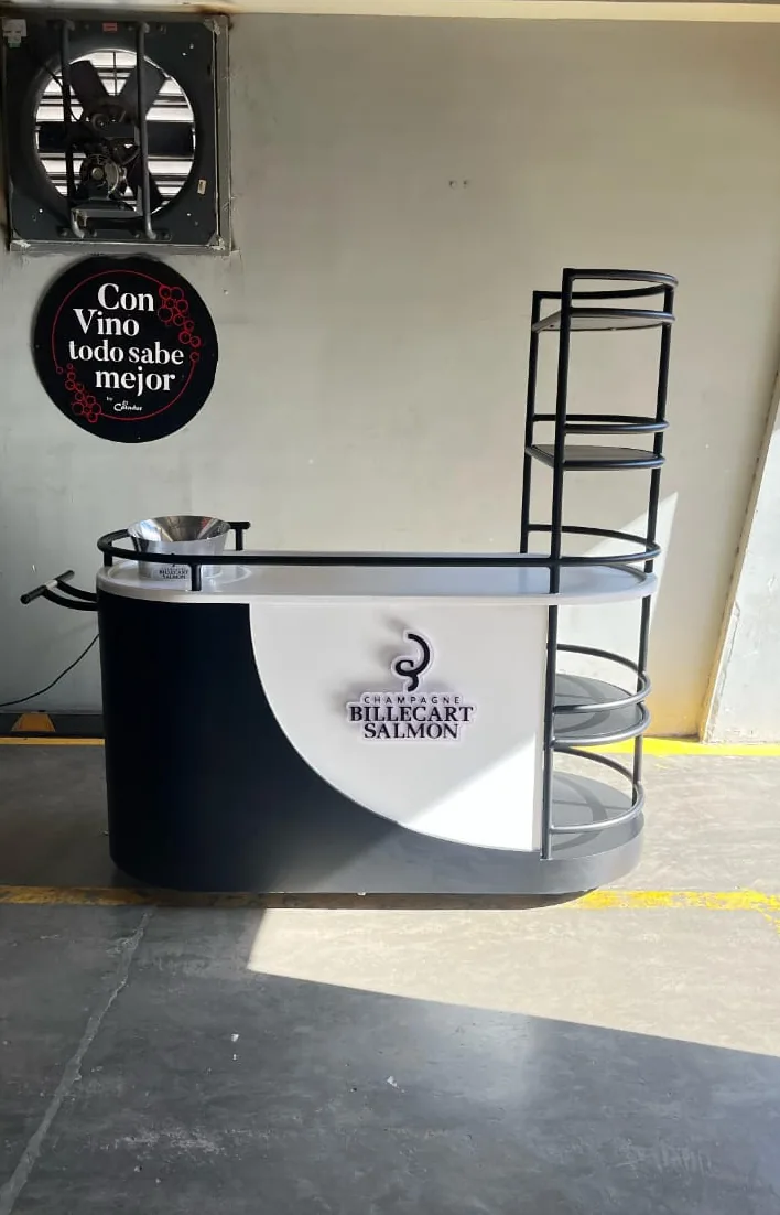 Carrito de promoción fabricado a medida